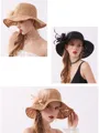 Ladies' Eye-catching Lace Silk Flower Adjustable Kentucky Derby Hats/Tea Party Hats