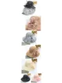 Ladies' Eye-catching Lace Silk Flower Adjustable Kentucky Derby Hats/Tea Party Hats