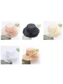 Ladies' Eye-catching Net Silk Flower Adjustable Kentucky Derby Hats/Tea Party Hats