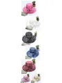 Ladies' Romantic Organza Silk Flower Adjustable Kentucky Derby Hats/Tea Party Hats