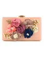 Elegant PU Evening/Casual Bags With Flowers