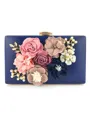 Elegant PU Evening/Casual Bags With Flowers