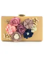 Elegant PU Evening/Casual Bags With Flowers