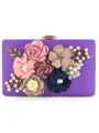 Elegant PU Evening/Casual Bags With Flowers