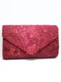 Pretty Lace Evening/Party Handbags With Flowers