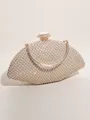 Stunning Polyester With Rhinestone Evening/Party Handbags