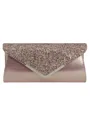 Pretty Polyester With Sequin Evening/Party Handbags