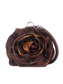 Charming Silk With Flower Evening/Party Handbags