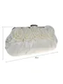 Exquisite Silk With Flower Evening/Party Handbags
