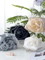 Gorgeous Silk With Flower Evening/Party Handbags