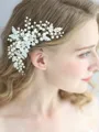 Exquisite Alloy With Pearl Headpieces