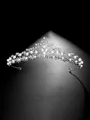 Fascinating Bridal With Pearl Alloy Headpieces