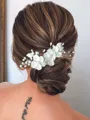 Stunning Alloy With Imitation Pearl Hairpins