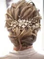 Elegant Pearls With Rhinestone Headpieces