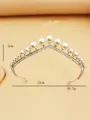 Stunning Alloy With Imitation Pearl Headpieces
