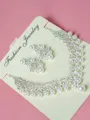 Graceful Alloy With Rhinestone/Pearl Jewelry Sets For Ladies