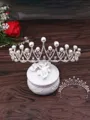 Glamorous Ladies'/Bridal Pearl With Rhinestone Jewelry Sets