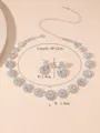 Stunning Rhinestone Jewelry Sets For Ladies