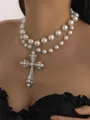 Unique Alloy With Imitation Pearl Necklace
