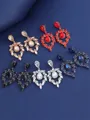 Graceful Alloy With Rhinestone Earrings