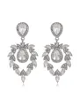 Graceful Alloy With Rhinestone Earrings