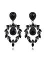 Graceful Alloy With Rhinestone Earrings