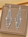 Gorgeous Alloy With Rhinestone Earrings