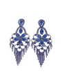 Luxurious Alloy With Rhinestone Earrings