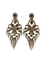 Luxurious Alloy With Rhinestone Earrings