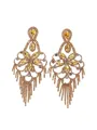 Luxurious Alloy With Rhinestone Earrings