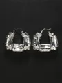 Unique Alloy With Rhinestone Earrings