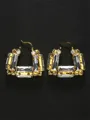Unique Alloy With Rhinestone Earrings