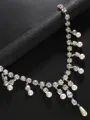 Exquisite Alloy With Imitation Pearl Necklace