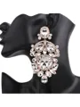 Luxurious Alloy With Rhinestone Earrings