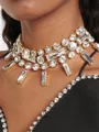 Attractive Alloy With Rhinestone Necklace