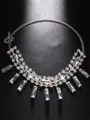 Attractive Alloy With Rhinestone Necklace