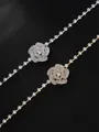 Elegant Alloy With Rhinestone Necklace