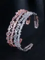 Fashion Copper With Rhinestone Bracelets