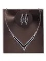 Attractive Alloy With Rhinestone Jewelry Set
