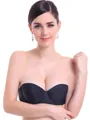 Spandex 1/2 Cup Strapless Invisible Bra