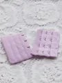Soft Three Rows Four Hooks Bras Strap Extender Extension Back Band