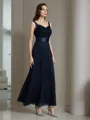 A-line Sweetheart Sleeveless Ankle-Length Understated Chiffon Mother of the Bride Dress