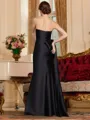Charming Sheath strapless Pleated Floor-Length Jersey Mother Of The Bride Dresses