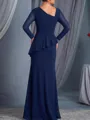 Radiant Sheath Ruffles Floor-Length Chiffon Mother of the Bride Dress