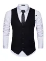 Formal Cotton Men's Vest/Waistcoat