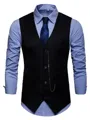 Formal Cotton Men's Vest/Waistcoat
