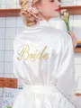 Comfortable Silk like Satin Bride Robes