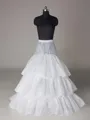 Nylon A-Line 3 Tier Floor Length Slip Style/Wedding Petticoats