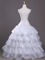 Acrylic Ball Gown 5 Tier Floor-Length Wedding Petticoats