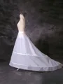 Nylon A-Line 1 Tier Sweep/Brush Train Wedding Petticoats